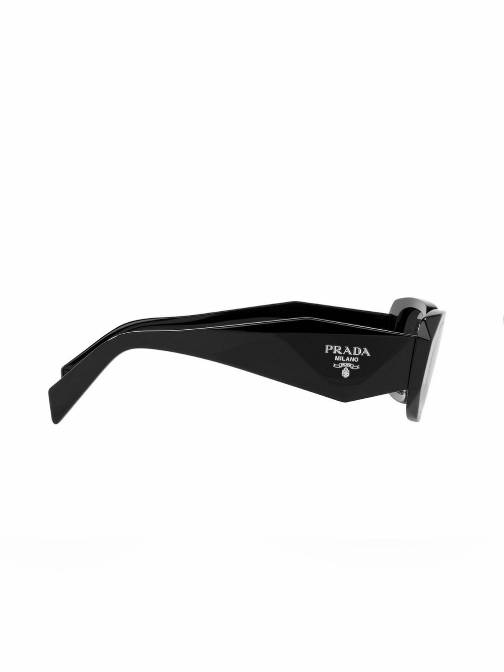 Prada Black Geometric Frame Sunglasses - Picture 9 of 12